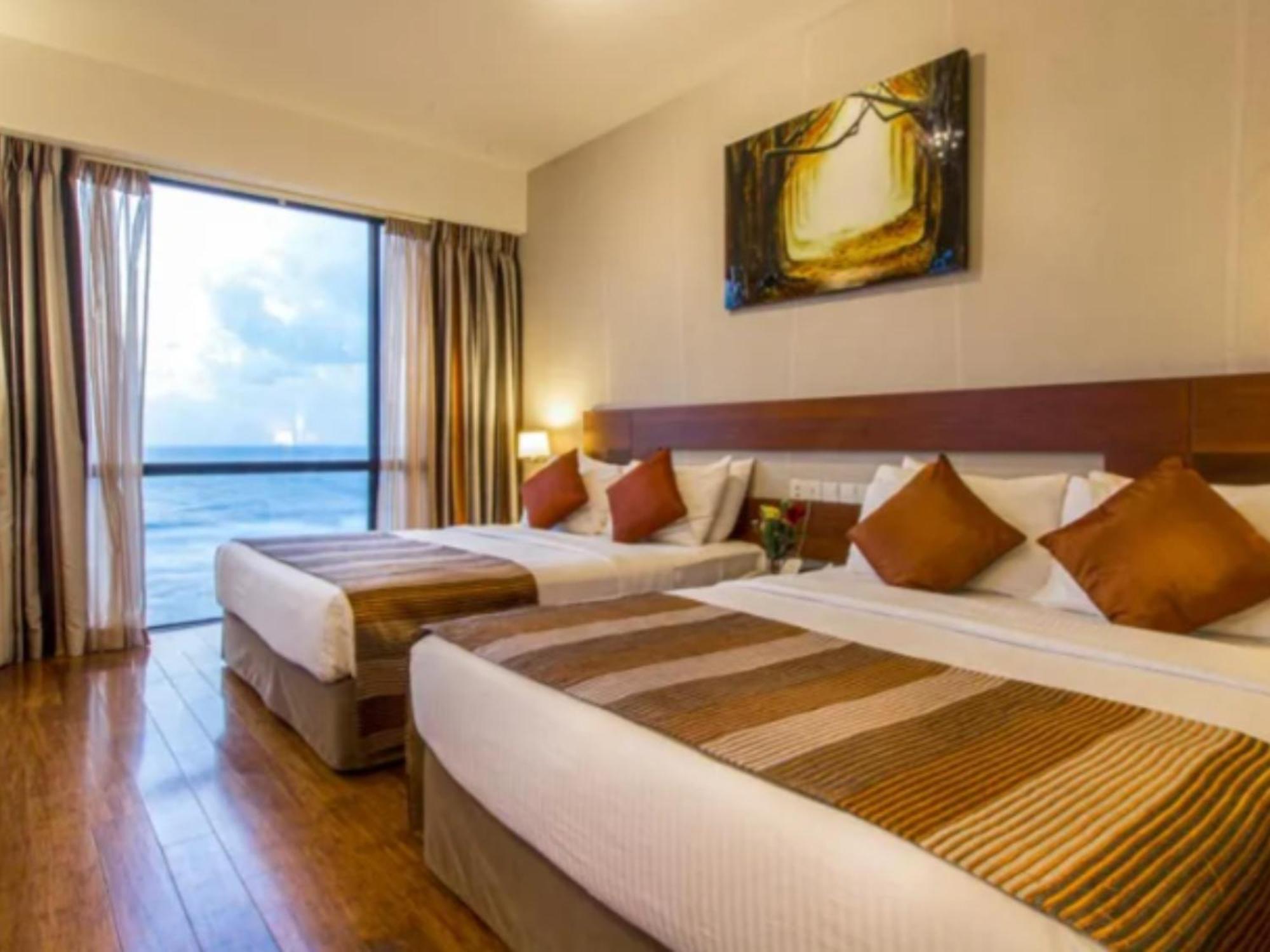 Family Room Ocean View Early Check at 11 AM & Late Check-out at 2 PM on Availability on Food & Beverage on Spa